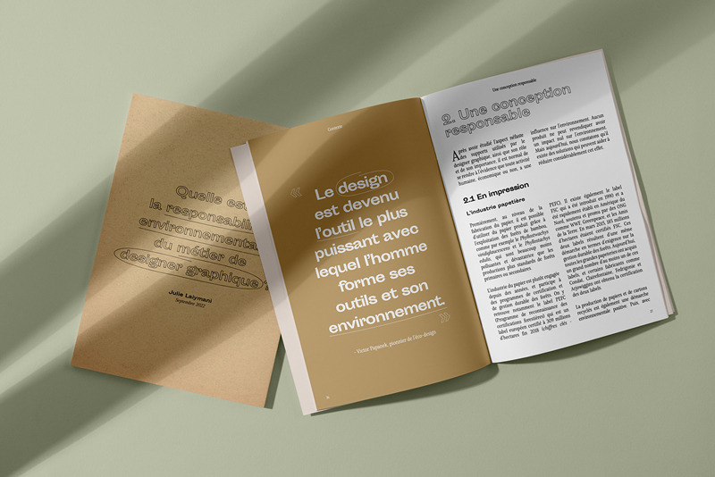 Thesis - eco-design